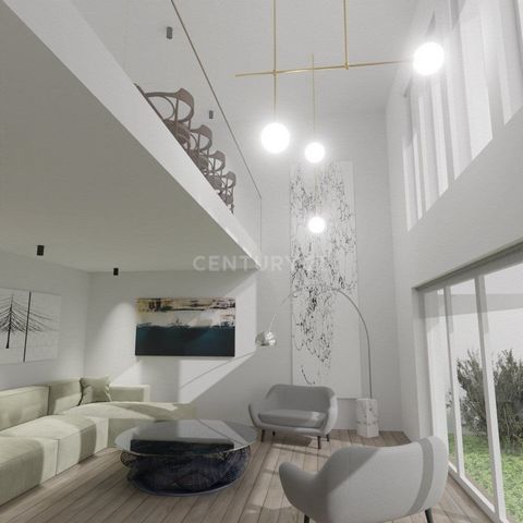 Plot of 351 m2 with project approved for construction of 2 villas in quiet area of Carnaxide. Total Gross construction area (dwelling) for the 2 villas is 610 sq.m. with 2 floors above ground and 1 below ground. Each villa with 2 parking spaces in ga...