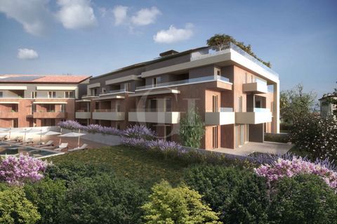 Magnificent FOUR-ROOM APARTMENT located on the ground floor with WIDE PRIVATE GARDEN. The residential context in which this unit will be developed has 27 total apartments, a pleasant swimming pool with large solarium and large private outdoor outlets...