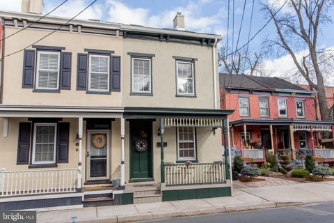 Welcome to Ferry Street, a beautifully renovated single-family residence in the charming Lambertville, NJ community. This exquisite home boasts three cozy bedrooms and two and a half modern bathrooms, perfect for any buyer or savvy investor seeking a...