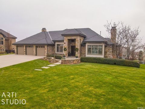 Welcome to your dream residence nestled in the lap of luxury and surrounded by the natural beauty of Ben Lomond Peak. This high-end haven offers the pinnacle of comfort and sophistication. Situated on nearly one acre of meticulously landscaped ground...