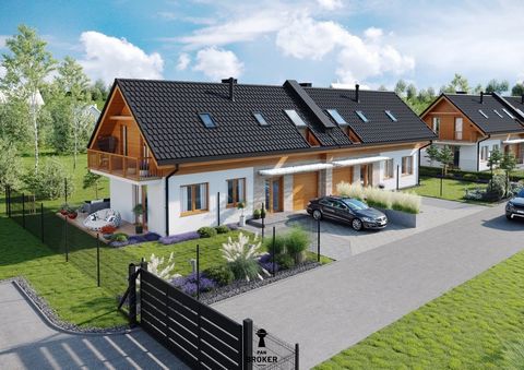 Dear I am pleased to present an offer of houses with an area of 120 m2 located in the town of Mniki, Liszki municipality - near the picturesque Mnikowska Valley. The place combines the advantages of living in a quiet and peaceful area with the proxim...