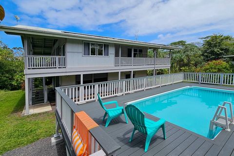 This is a rare opportunity to own two complete homes on adjacent properties in the beautiful jungles of East Hawaii, in Wa'a Wa'a. Each with their own independent off-grid systems, that have been upgraded and are suitable for almost any work-at-home ...