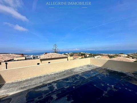 On the Monticello plain, ideally located halfway between the village and the town of L'Ile-Rousse, in the new 'Orniuccio' residence of only 13 accommodations, this magnificent T4 benefits from beautiful surface areas and a beautiful view sea. Located...