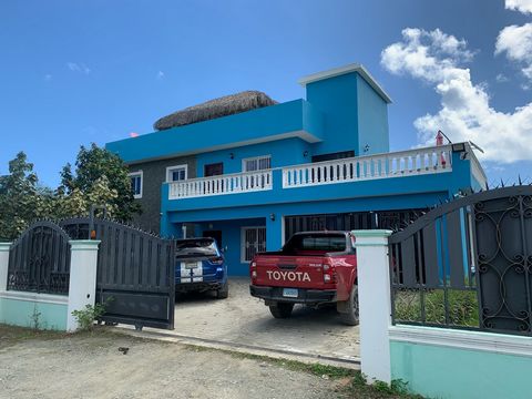 Discover the freedom of living in Sabaneta, Dominican Republic, with this fully furnished 5-bedroom villa offering separate units on each floor, complete with individual kitchens. Embrace versatility and privacy as each unit provides a distinct livin...