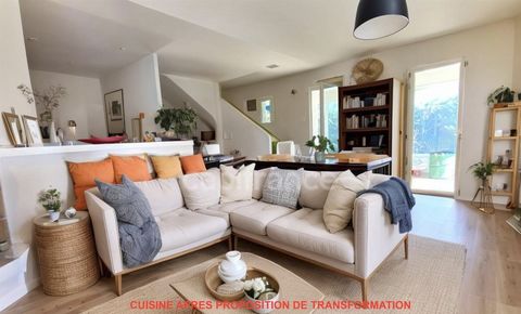 Dpt Bouches du Rhône (13), à vendre très agréable maison de 3 chambres, près de 110m2 à Puyricard