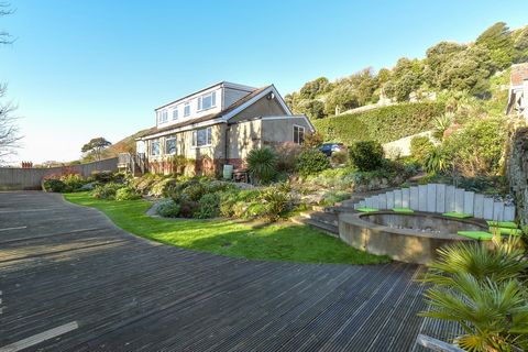 This impressive, four-bedroom property in the quaint coastal village of Bonchurch is situated in an elevated position, in a very desirable road of individual homes, affording views of the English Channel, framed by ancient trees.   This much improved...