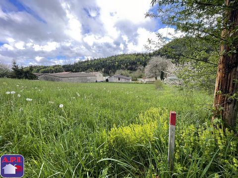 You are looking for land to come and live in the mountains, or to have a foothold in the mountains to build your second home, then this land will meet all your criteria. Land with a total surface area of approximately 800m², of which 503m² is buildab...