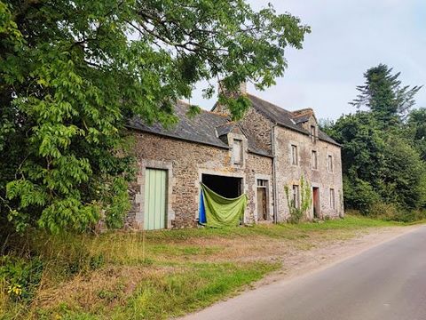 NIEUW EN ZELDZAAM OP DE MARKT!! Chrystèle CATHELINE biedt: Te renoveren woning: Bestaande uit 1 woon-/eetkamer, 1 keuken, 2 slaapkamers, 1 badkamer, 1 toilet. Zorg voor een septic tank. Dak te herzien aan de achterzijde. Een bijgebouw van ongeveer 80...