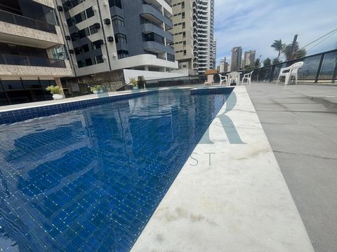 Ven a vivir en un apartamento de alto estándar y súper espacioso en un edificio icónico frente al mar de Candeias. 4 Habitaciones 4 Suites 3 Baños Sala de estar con 3 ambientes 3 plazas de aparcamiento (cubiertas e independientes) Área útil: 310m² Or...