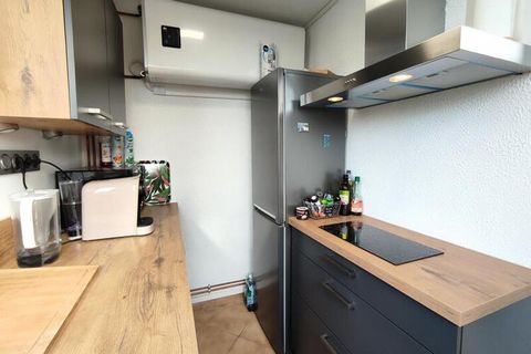 - entrance with storage space (washing machine, dryer, freezer), - toilet with hand basin, - small bathroom: Italian shower 110x80cm, - living room - bright lounge with French windows opening onto the terrace, lounge with fireplace, 110cm TV, vacuum ...