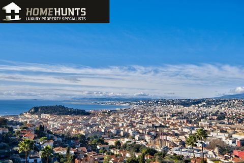 Nice Mount Boron, Col de Villefranche - In a luxury residence completed in 2011 with grounds, swimming pool and caretaker, magnificent 3 bedroom corner apartment of 88 m2 with terrace of 27 m2. This south-facing flat enjoys uninterrupted panoramic vi...