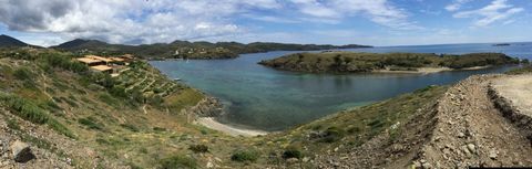 Solar en primera línea de mar y playa en Cadaqués. Está situado en medio de dos zonas verdes y tiene acceso directo a dos pequeñas playas. Tiene unas vistas preciosas hacia la isla de Port Lligat. Tiene una superficie de 3714 y permite la construcció...