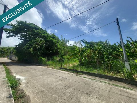 Terrain constructible à Sainte-Anne de 700m2