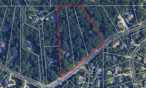 Approximately 6.4 Acres Of Absolutely Beautiful Residential Land in The Heards Ferry / Mount Vernon Highway Corridor Walking Distance From Sandy Springs' City Springs. This Is A Three Lot Assemblage (251 / 261 / 277 Mount Vernon Highway) With Approxi...