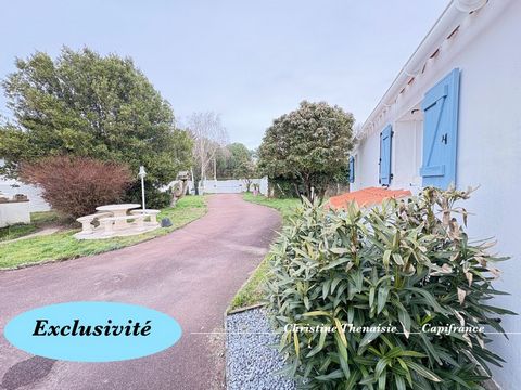 Maison à vendre 6 pièces, plain-pied, 4 chambres, SAINT HILAIRE DE RIEZ (85)