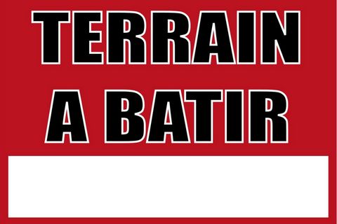 Terrain à bâtir d'environs 550 m2 Plein sud