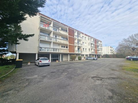 T3 lumineux avec 2 balcons, cave et parking – Muret centre