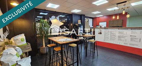 Fonds de commerce Pizzeria, situation stratégique proche hôpitaux & campus