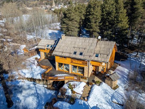 Chalet d’exception à l’architecture unique Serre-Chevalier