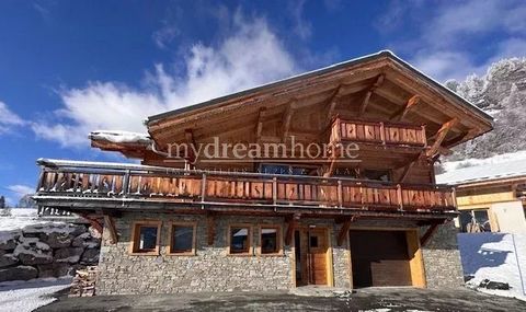 EXCLUSIVITE : SUPERBE CHALET 4 CHAMBRES AVEC VUE MONT BLANC A SAINT NICOLAS LA CHAPELLE (73590)
