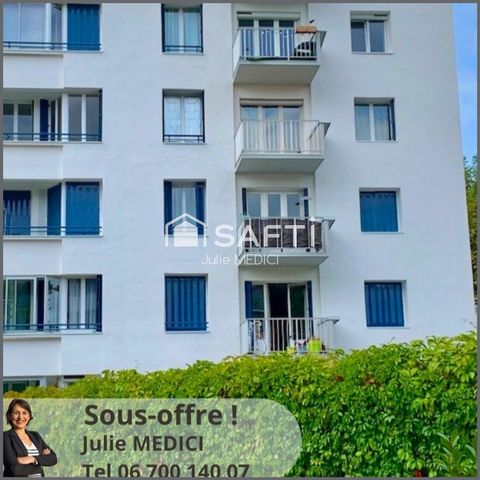 T3 lumineux avec balcon, cave, parking sécurisé