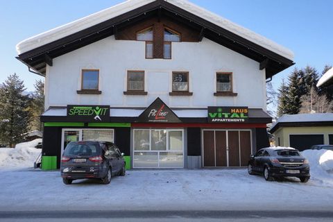 These combined multi-level apartments are located in a real ski mecca. The entrance and stairs to the first floor are shared with the house owner and his young family, but you will have the entire house to yourself. 200m away are small shops, après-s...