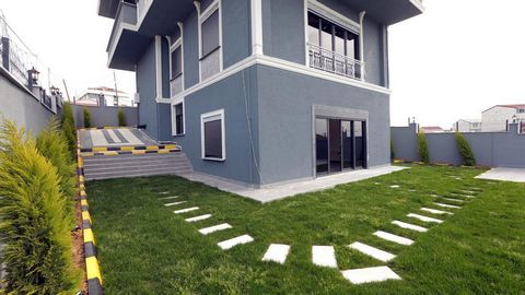 This Brand new and new interior designed villa is located in Arnavutkoy area of Istanbul  The villa has a great interior  Private Garden  Green and Nature View  Turkish Hamam  Sauna Luxury look black shining floor Special Ceiling Lightning design Eve...