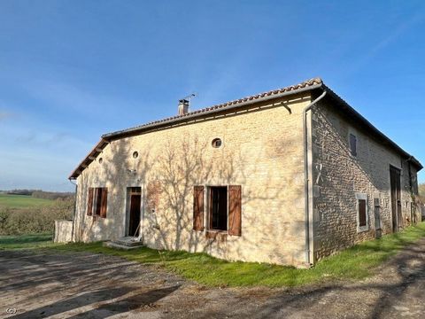 Beautiful three bedroom house in a small hamlet in the Vienne, with magnificent views over the countryside. The numerous outbuildings allow for several projects: gites, guest houses, workshops, showrooms etc. There is some decorating work to be done ...