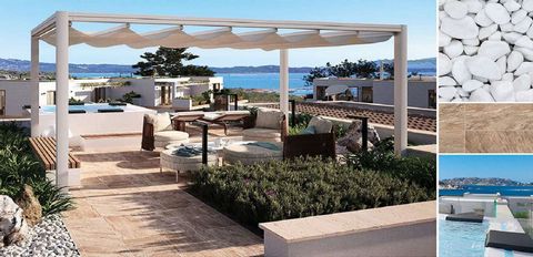 Splendid apartment in a residential complex overlooking the sea, located in a historical center of enchanting Isola La Maddalena, in an exclusive zone, just few steps from touristic port Mangiavolpe. This penthouse apartment consists of 2 bedrooms, 2...
