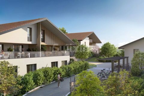Ref 66714CB: Discover this new new program of 40 housing units located in the heart of the village of EXCENEVEX, 150m from the shores of Lake Geneva where you will be immersed in a residential area of 5 ultra modern and unique islets. ELEMAN housing ...