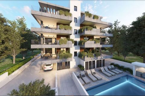 Two Bedroom Apartment For Sale in Emba, Paphos - Title Deeds (New Build Process) This new project, located in a cul-de-sac road, next to green area and is consisting of 4 floors, 11 apartments and a BBQ area next to a lovely communal pool. All apartm...