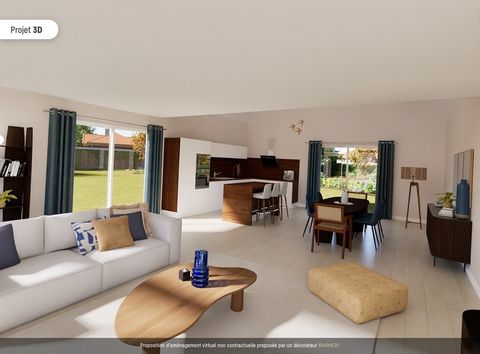 Dpt Loire Atlantique (44), à vendre GRAND AUVERNE terrain de 638m2 avec garage pouvant devenir une habitation