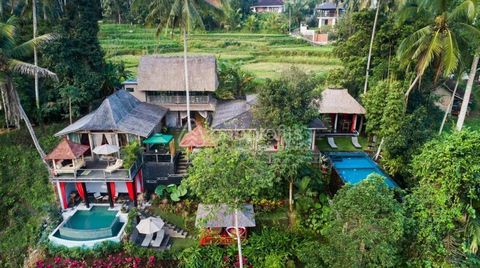 Welcome to your slice of heaven in Ubud, Bali. This exquisite 5-bedroom villa is the epitome of luxurious living, offering a sublime mix of comfort, elegance, and a smart investment opportunity. Boasting dual infinity pools, sprawling living spaces, ...