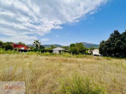 Gard (30), for sale on Quissac, the pretty coast of the South of France, between the sea and the Cevennes, a terminal building plot, to be developed with independent sanitation, with an area of approximately 1110m², beautiful exposure with unobstruct...