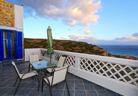 Overlooking Amoopi Bay and enjoying panoramic views of the Karpathian Sea, this villa has a separate guesthouse and offers comfortable accommodation for larger parties. The property comprises a 200 sqm villa and a 73 sqm guest cottage, developed on a...