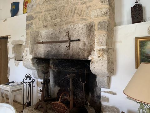 Amazing 12th Century property... This property was formerly a chapel, steeped in history and just oozing with original charm and character, set high on a hill with amazing views of the open Charente countryside. This property beautifully mixes the or...