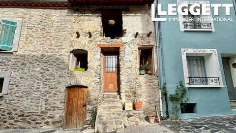A26598JTU66 - Situated in the heart of Finestret this stone house offers just under 60m2 of living space, with 2 bedrooms, nestled atop a cellar. Finestret which has a daily bread delivery and is situated a 5 minute drive (3km) from the lively villag...