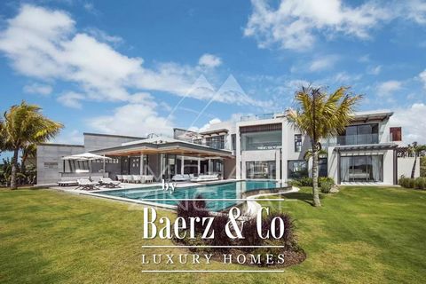 Discover this magnificent luxury villa, designed for a family who love modernity and tranquillity, a construction project that was carried out with great energy on one of the most sought-after estates in Mauritius, once the land where the local sugar...