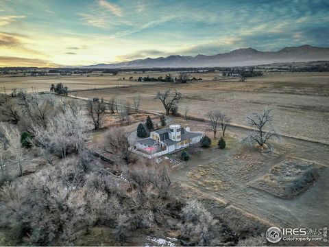 Rare Find: the perfect marriage of stylish living & natural beauty surrounded by complete serenity. Tremendous opportunity to own a newly renovated property that sits on 6.57 acres w/unmatched views & privacy. Completely surrounded by Boulder County ...