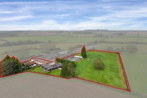 A rare sale having 3 residential development opportunities. Planning permission granted to extend existing 6 bedroomed bungalow into a two storey dwelling, convert existing barn into a two storey dwelling and demolish existing training/conference cen...