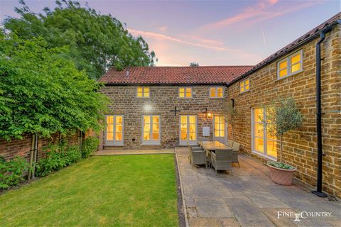This immaculately presented, attractive, stone house is a conversion of a Victorian barn. Approached up a drive, there is a sizeable, gravelled area for parking. Thick, solid stone walls, the occasional exposed beam and partially vaulted ceilings ups...
