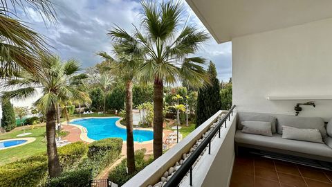 Located in Nueva Andalucía. Seeking a well-located apartment for rent? Look no further! • Secure complex with pool, 800m from the beach and 50m from 