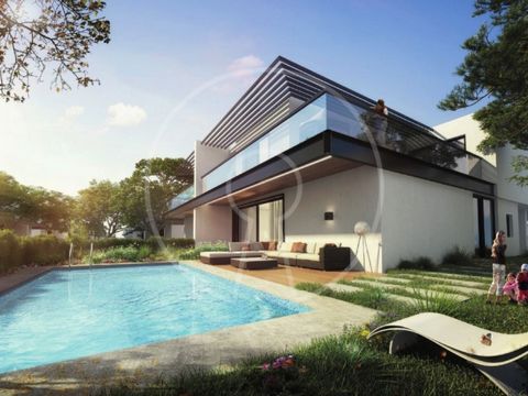 Herdade do Meio - A New Concept of Sustainable Living Three-bedroom triplex villa with swimming pool in the Herdade do Meio development, embracing a new concept of ECO-FRIENDLY LIVING. This 3-storey villa stands on a plot of 343 sqm. On the ground fl...