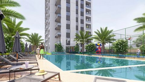 New Apartments for Sale in a Chic Residential Complex in Mersin Çeşmeli The brand new apartments for sale in Mersin Çeşmeli, within walking distance of the beach, are located in a complex with rich features. Mersin which has a Mediterranean’s warm an...