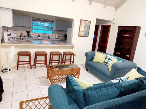 Located in Saint John's. Introducing Sapoti Dream Apartment, a spacious retreat just 5 minutes from the airport. Located on the 2nd floor of a picturesque two-story building, this oasis offers two patios boasting breathtaking sea and hillside views. ...
