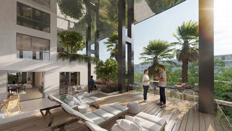 Located in Casablanca. Discover these residences with hanging gardens, a unique concept that adds a green and exceptional dimension to each apartment. Ideally located between the 1st and 4th floors, these spaces are accessible by stairs or elevators,...