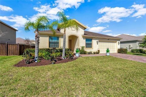 Lowest $/square foot detached home in Verona Trace! Immaculate 4 bedroom/3 bath concrete block smart home built in 2019. Short walk across the street to access community clubhouse, pool, playground, tennis/pickleball/basketball courts and more! Paver...