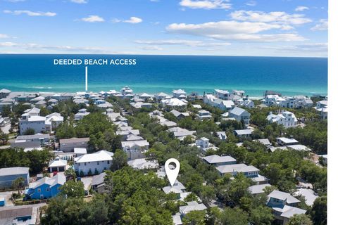 This charming coastal retreat South of 30A was just remodeled and offers DEEDED BEACH ACCESS and strong rental history with over $135K in income for 2023 & over $140K in 2022 with fabulous reviews! A welcoming front porch is tucked behind the oak and...
