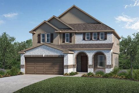 KB HOME NEW CONSTRUCTION - Welcome home to 2943 Elassona Lane located in Olympia Falls and zoned to Fort Bend ISD! This floor plan features 4 bedrooms, 2 full baths, 1 half bath and an attached 2-car garage. Additional features include a bonus nook o...