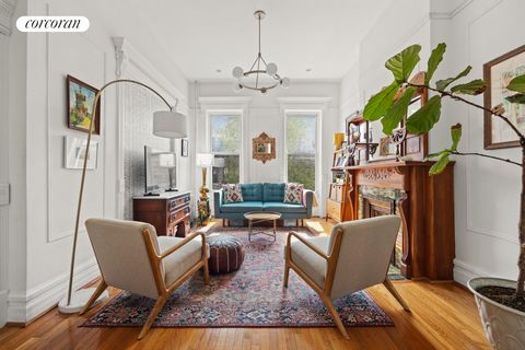 490 MacDonough Street is a charming two family Brownstone on one of the most picturesque and coveted blocks in Bedford Stuyvesant. Half a block from local food favorites Dick and Jane's, Chez Oskar, Nana Ramen & Milk and Pull, and 4.5 blocks from the...